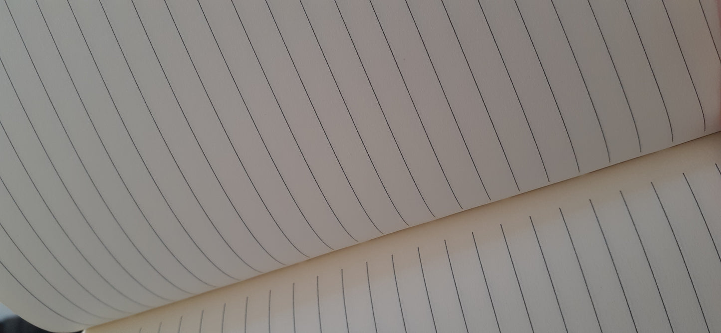 Abstract Art Hardbound, Lined Pages Notebook