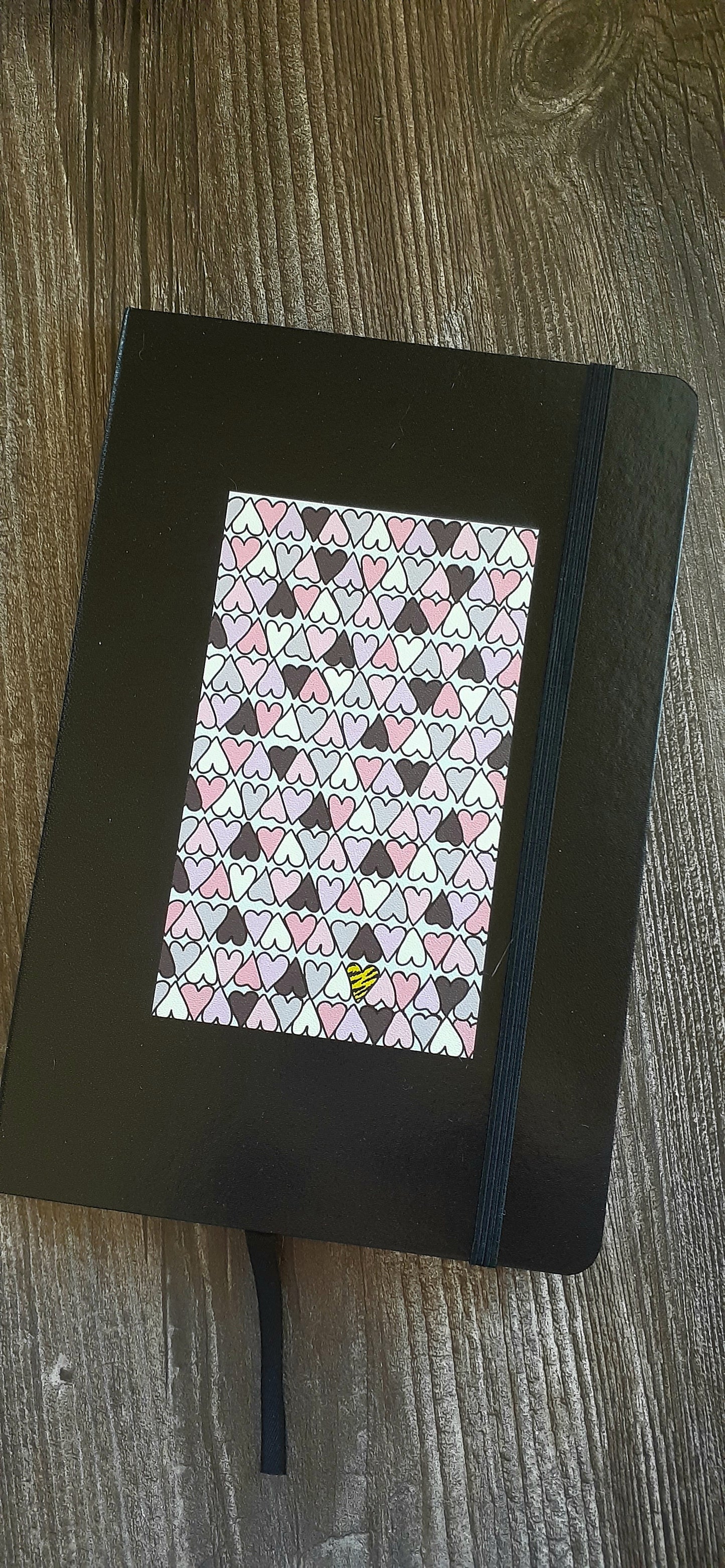Winter Sunset (Continuous Hearts #1) Hardbound, Lined Pages Notebook