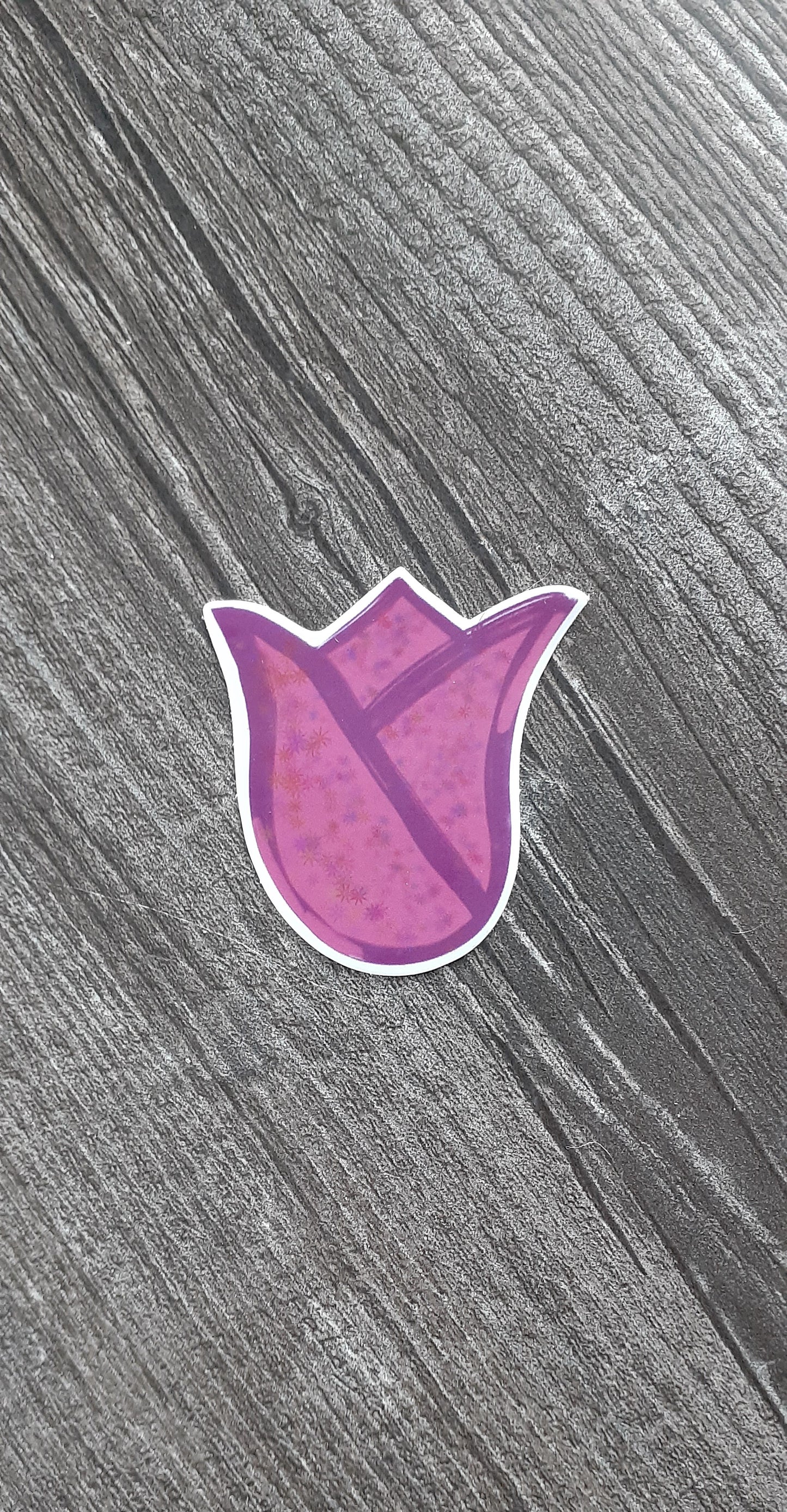 Tulip 2” Waterproof Vinyl Sticker