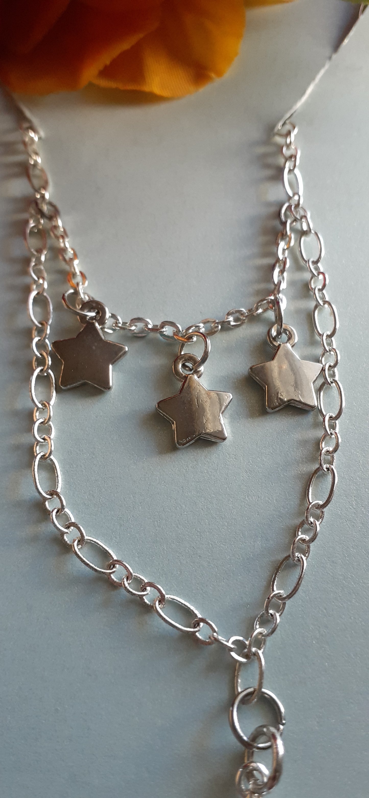 Rhinestones & Stars Necklace