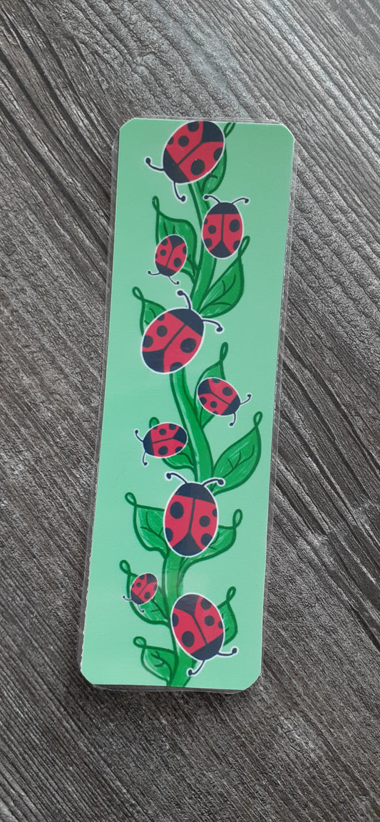 Ladybug 2”x6” Bookmark