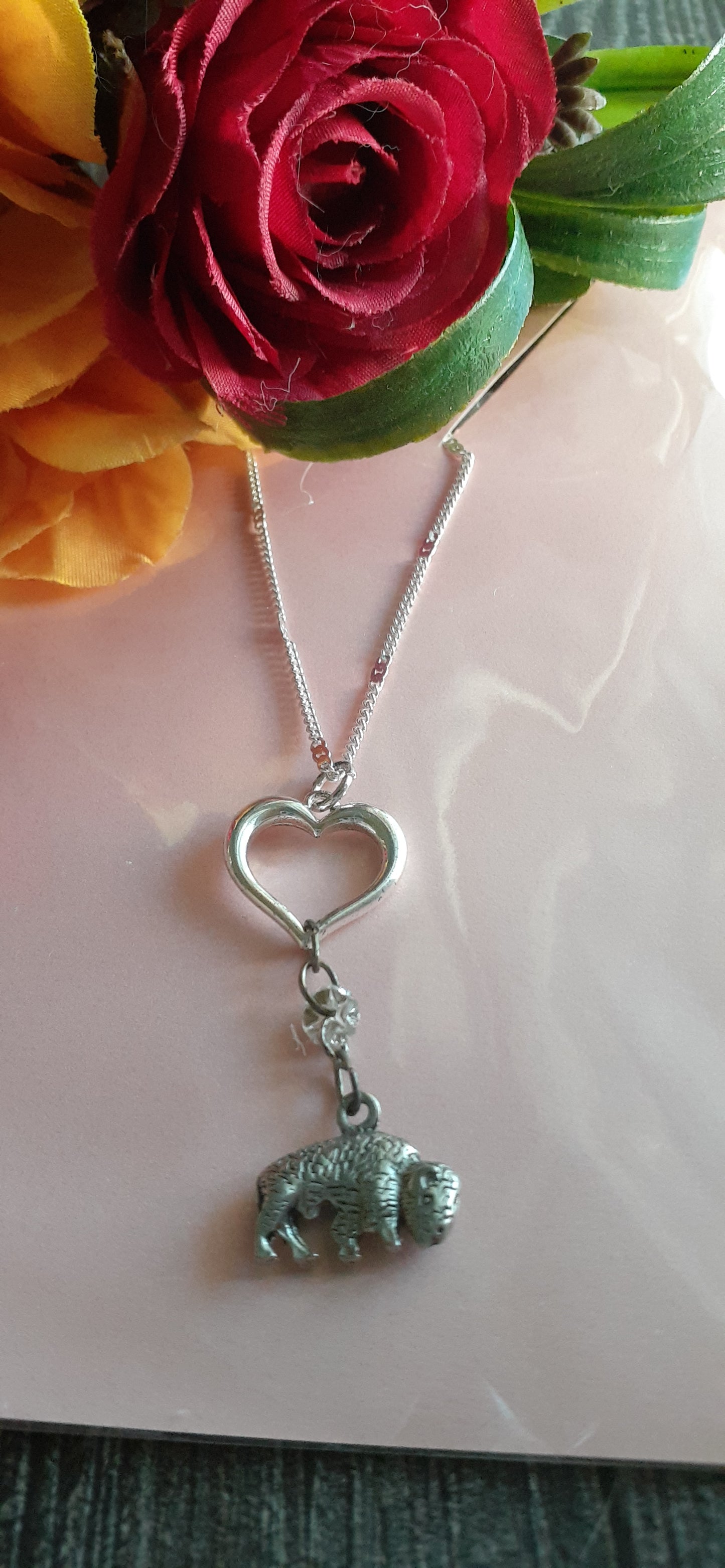 "My Heart Belongs in B-Lo" Necklace