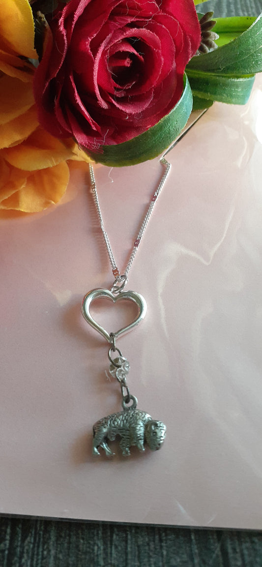 "My Heart Belongs in B-Lo" Necklace